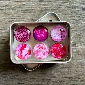 Handmade Pink Decorative Magnets